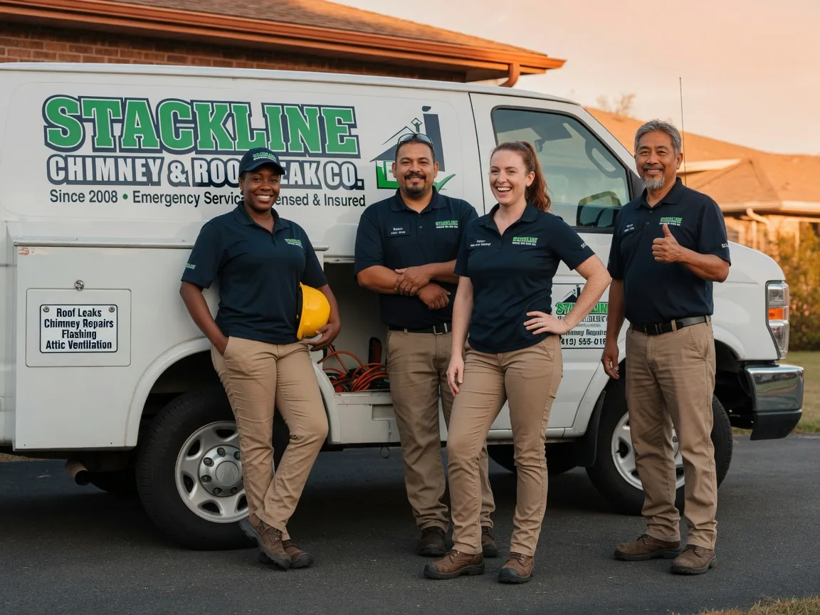 Chimney flashing repair company in White Hall, IL
